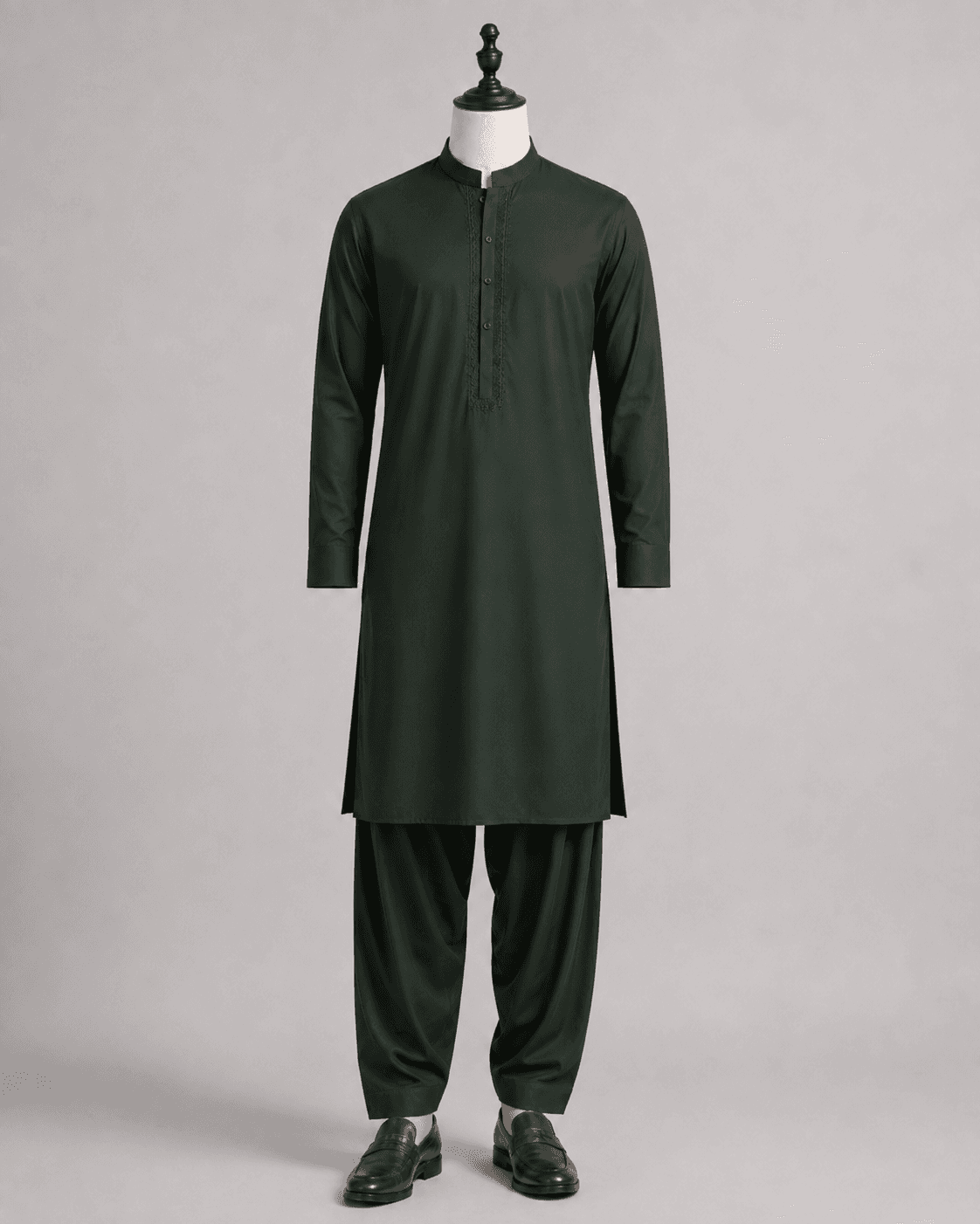 MEHRAB shalwar kameez, hand-finished in the atelier